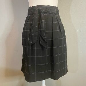 H&M Black Academia School Girl Skirt Size 4